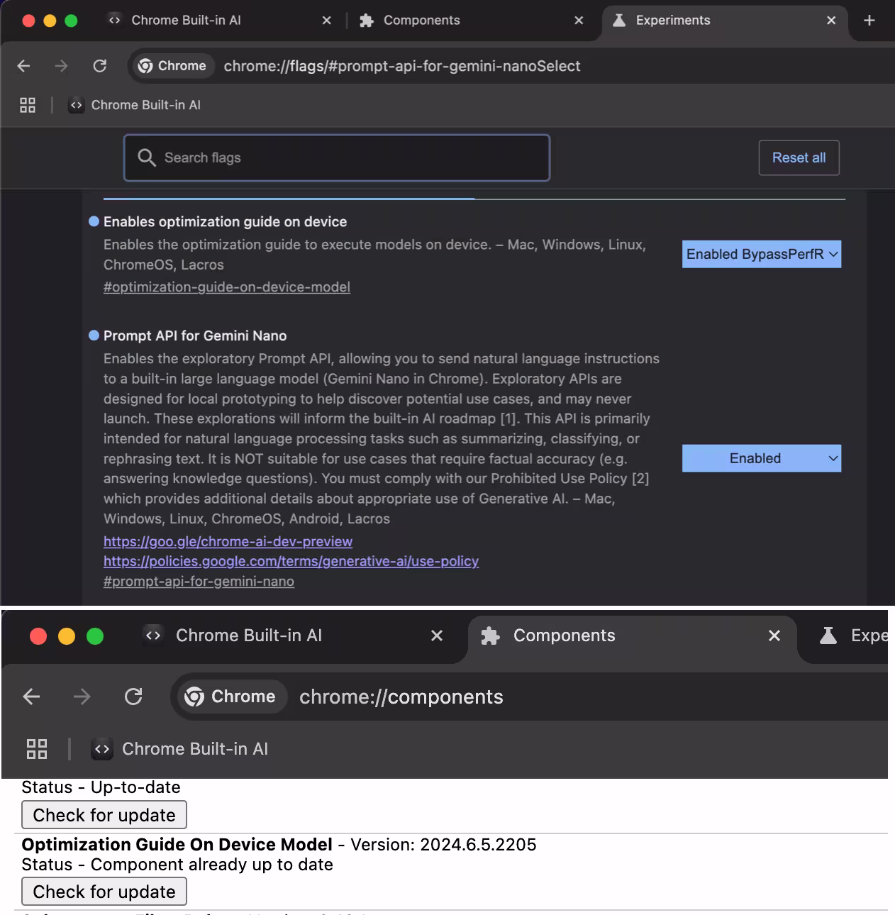 ChromeAI - 无限量、离线使用的 Chrome Dev 内置 Gemini Nano 大语言模型|门槛颇高 2 ChromeAI - 无限量、离线使用的 Chrome Dev 内置 Gemini Nano 大语言模型|门槛颇高 1