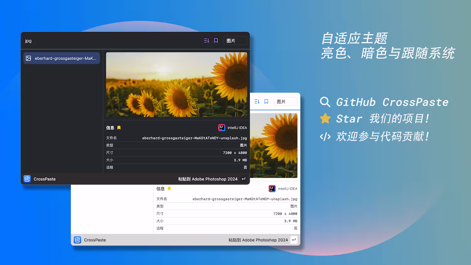 CrossPaste - 大佬:开源一个小项目,在任意设备间复制粘贴,就像在同一台设备上操作一样自然流畅 3 CrossPaste - 大佬:开源一个小项目,在任意设备间复制粘贴,就像在同一台设备上操作一样自然流畅 2