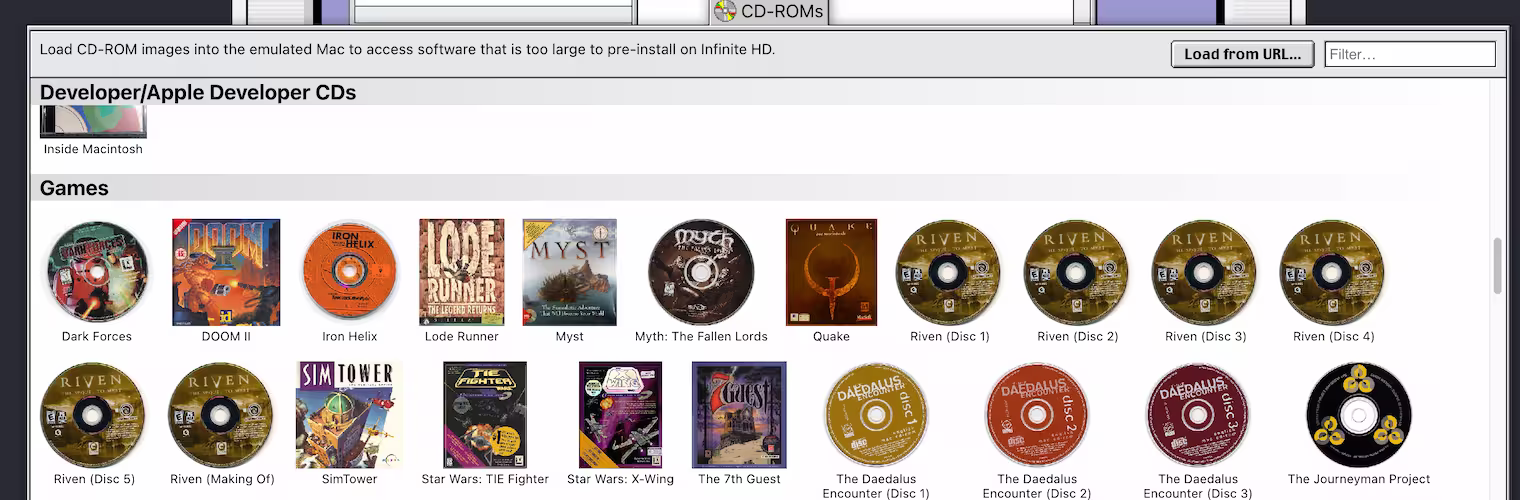 Infinite Mac - 从1984 到 2001,在线体验 63 个版本的 Mac 苹果系统 6 Infinite Mac - 从1984 到 2001,在线体验 63 个版本的 Mac 苹果系统 5