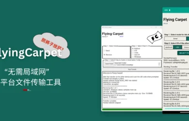 FlyingCarpet - 脱裤子放屁？不需要局域网、开源、跨平台文件传输工具 15