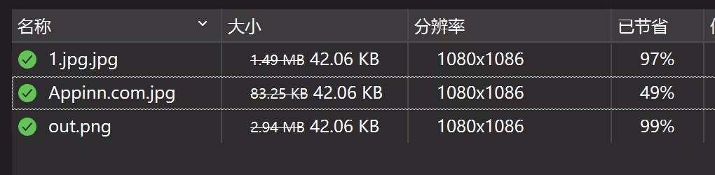 Caesium - 开源，批量图片压缩工具[Win/macOS/Linux/网页版] 31